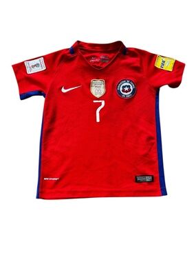 Nike 2017 Kid's Chile Football Soccer Jersey Size 6